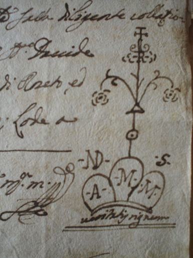 Scrittura e segni nei documenti d’archivio