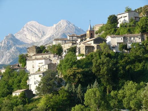 Poggio Umbricchio e il Gran Sasso